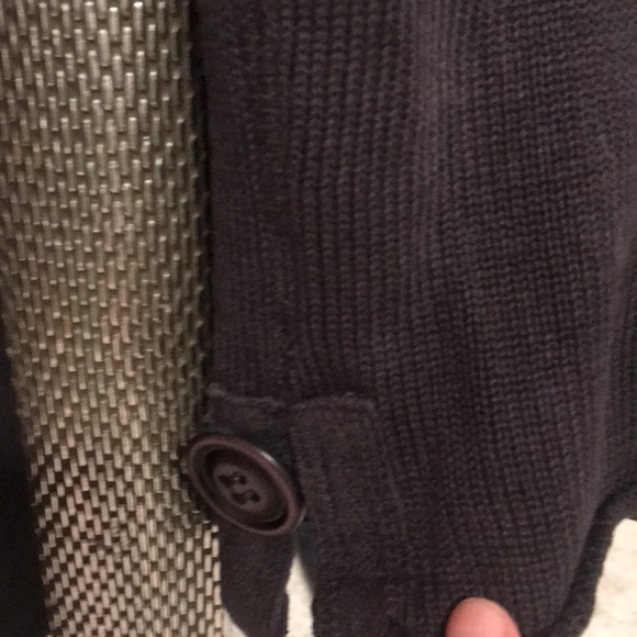 Diesel embroidered knit sweater. 3 adjustable buttons to change neck line - Picture 6 of 10